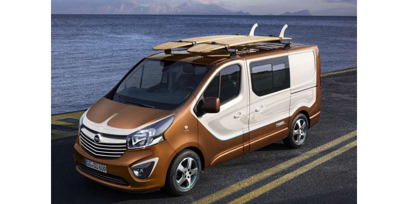 Франкфуртский автосалон 2015: Opel Vivaro готов отдыхать